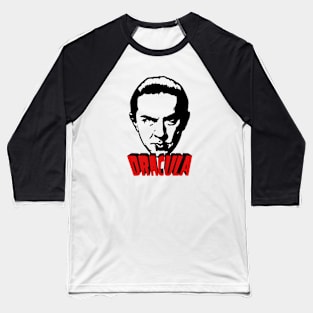 Dracula head w/name 2.0 Baseball T-Shirt